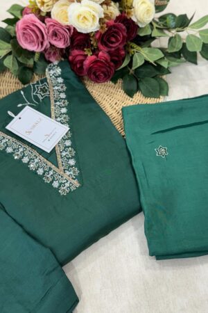 SZ1057 - soft chanderi suit