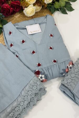 SZ1067 - Rayon crush suit