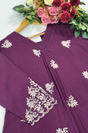 SZ1077 - Rayon crush suit