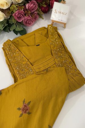 SZ1079 - Rayon crush suit