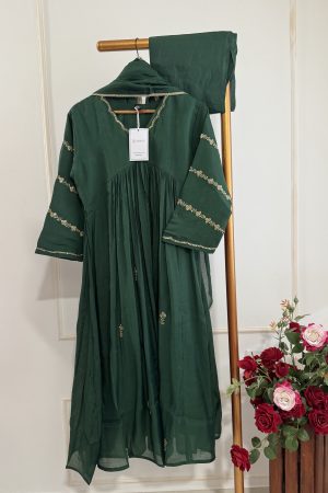 SZ1207 - Soft chanderi suit