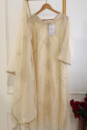 SZ1253 - Mul chanderi suit set