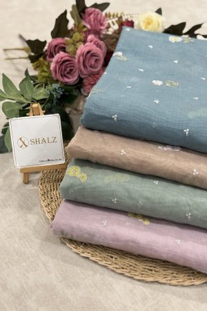 SZ1255 - Mul chanderi suit material